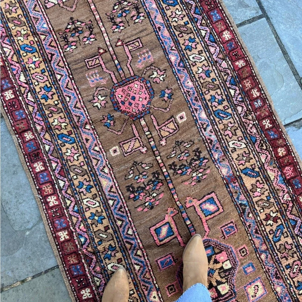 Antique Serapi Runner Rug - Picture 3 of 5